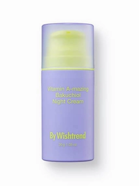 By Wishtrend Vitamin A-mazing Bakuchiol Night Cream 10 g, 30 g
