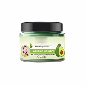 ca.do Vita.min E Insta Glow Night Cream, 50 G | Brightening Moisturizing Nourishing Face Moisturizer For All Skin Types| 100% Natural Night Cream For Dark circle (Buy 2 Quantity Get 1 Quantity Free)
