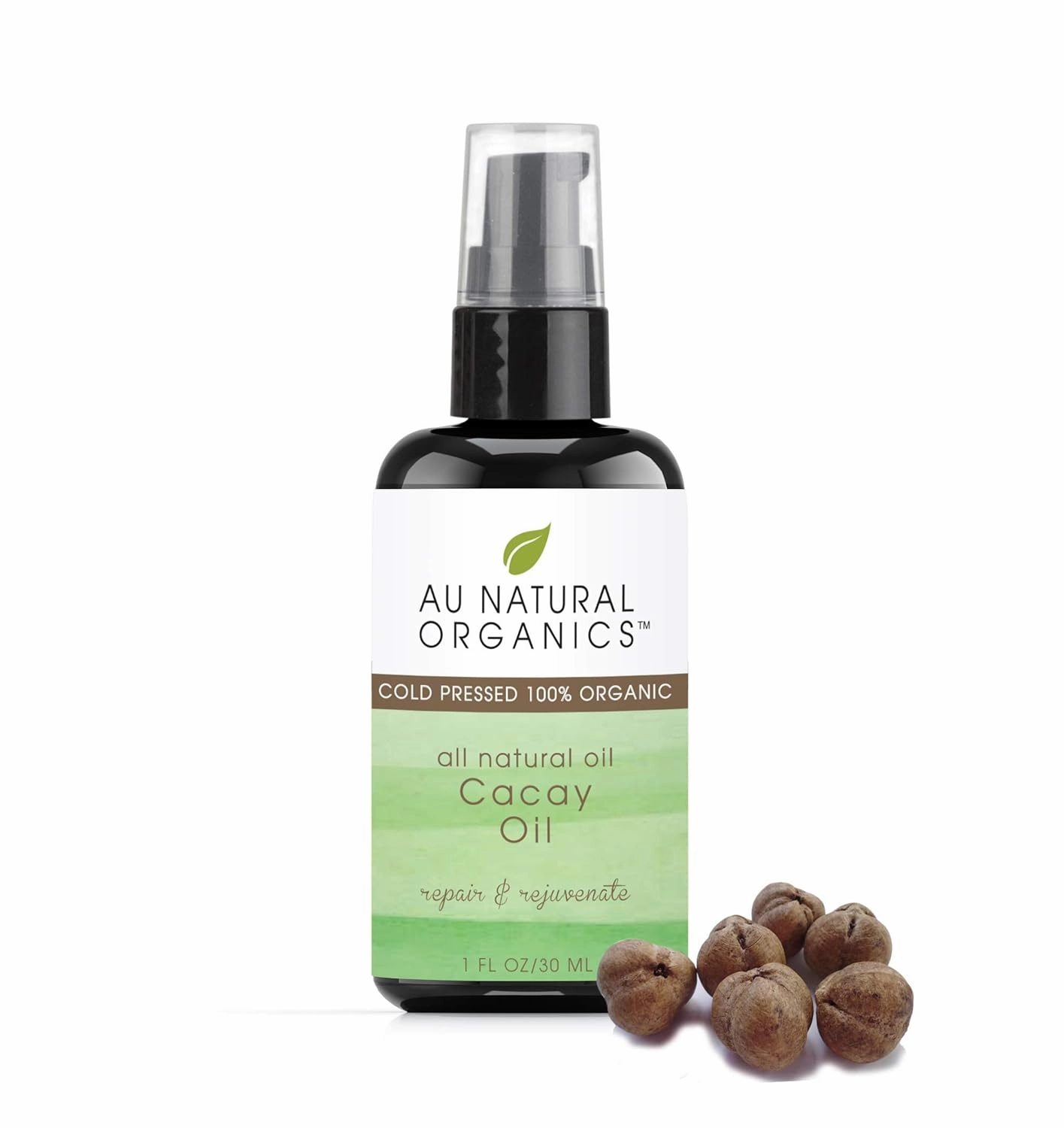 Cacay Oil - 100% Cold Pressed Kahai, Natural Retinal Vitamin A, E for Hair, Face, Body, Nails - Anti Wrinkle Face Oil, Repair Dry Damaged Hair, Reduces Flakes on Scalp 30ml