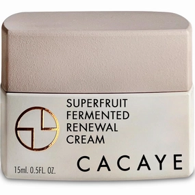 CACAYE Renewal Face Cream, 0.5 ounce, Travel Size - Anti Aging Gel Cream Moisturizer, Hydrating up to 24 hrs - Daily Facial Moisturizing Lotion for Wrinkles, Fine Lines, and All Skin Types