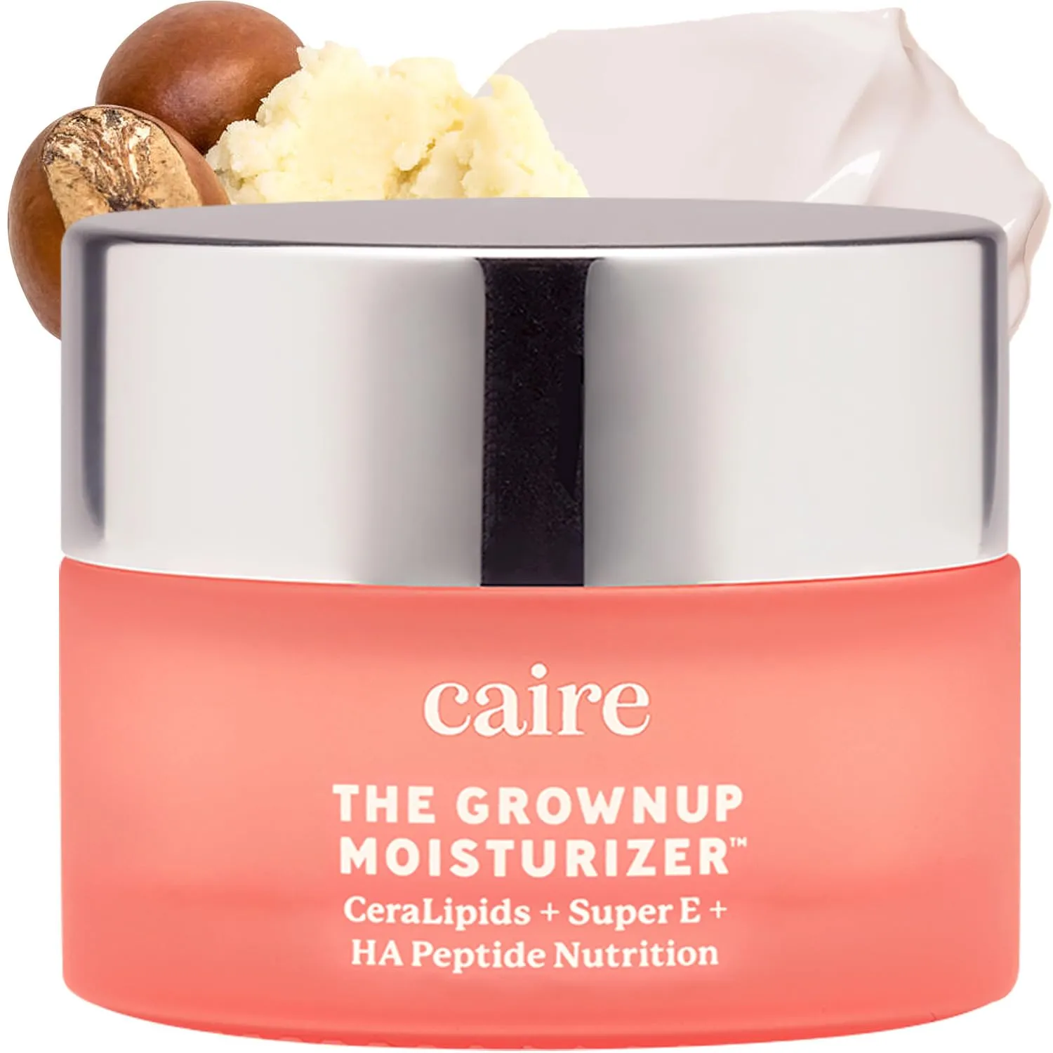 Caire The Grownup Pro-Aging Moisturizer Advanced Hyaluronic Acid Peptide Natural Ceramide Lipid Replenishing moisturizer. Wrinkle Fighting, Collagen Generation (50 ml)