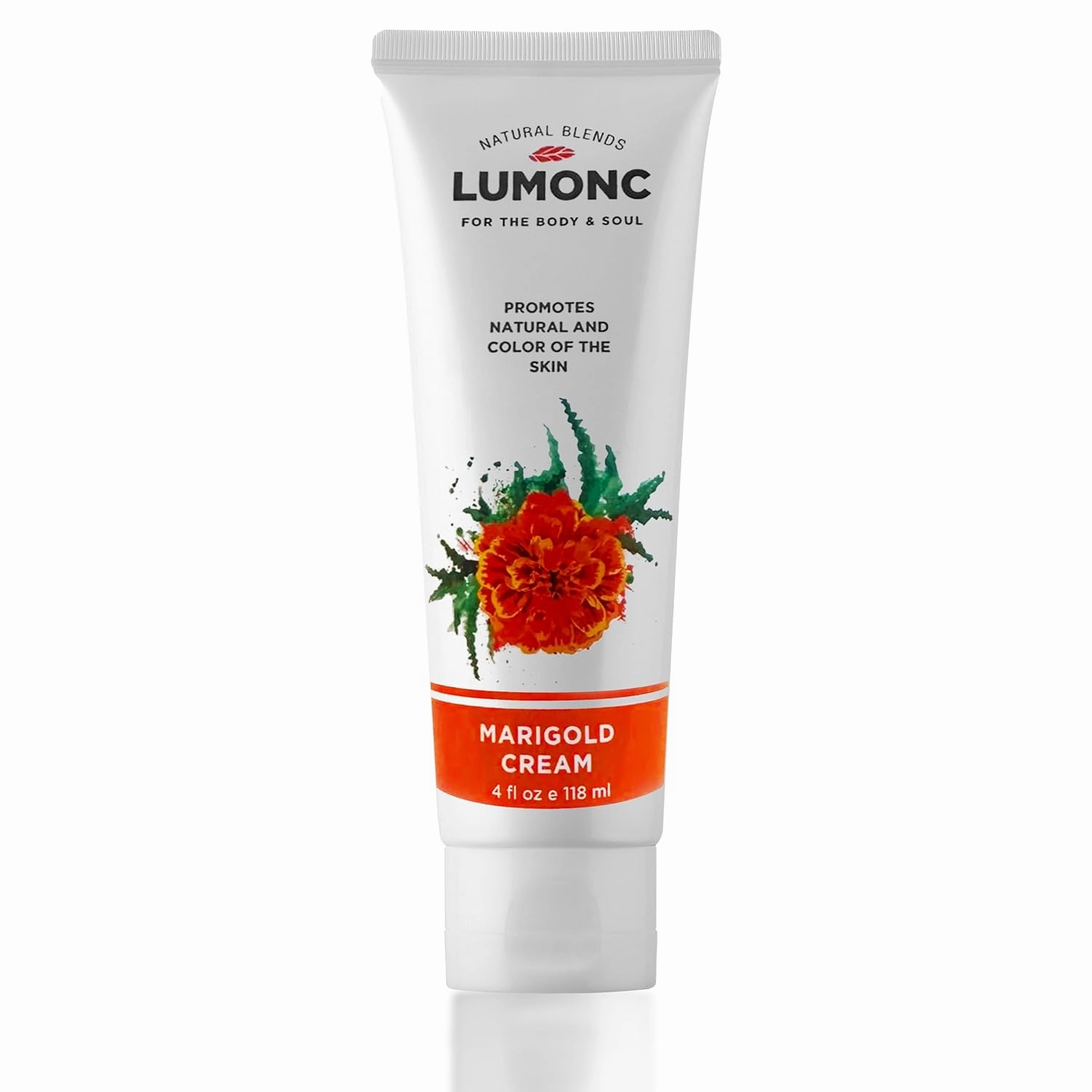 Calendula Cream, Gentle Marigold Cream with Botanical Extracts for Daily Care (4 fl oz/118ml)