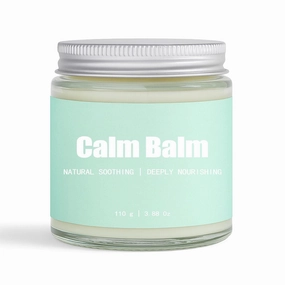 Calm Balm Skin Relief – Soothing Treatment and Deeply Nourishing, with Colloidal Oatmeal & Shea Butter, Intense Hydrating Moisturizer