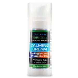 Calming Cream with GABA & L-Theanine – Fast-Absorbing for Relaxation & Mood Support – Soothing with Lavender Oil, 5-HTP & Magnesium – Non-Greasy, Easy to-Use Pump – 3.2oz Bottle