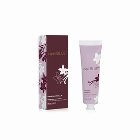 Capri Blue Moisturizing Hand Cream Travel Size – Flora Edit Collection – Nourishing Hand Cream for Dry Cracked Hands with Jojoba Oil & Shea Butter – Purse Essentials – Skin Care (Havana Vanilla, 3 oz)
