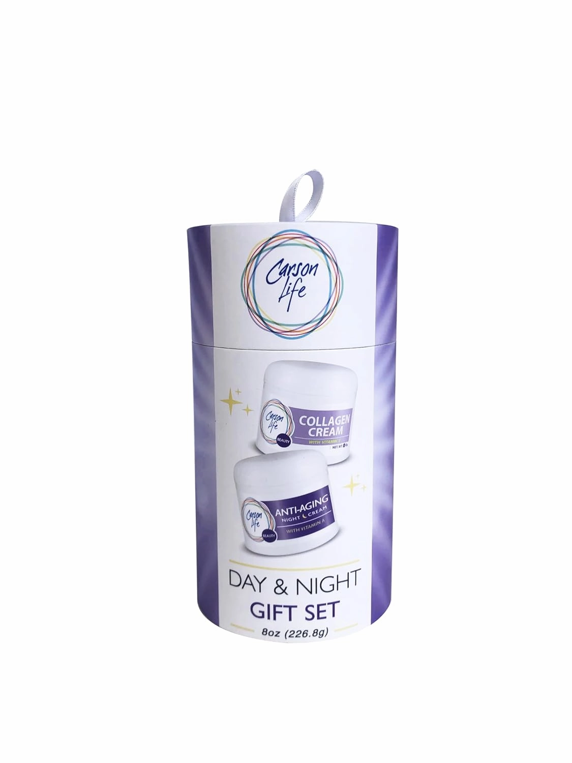 Carson Life Day and Night Moisturizers for Face – Exclusive Day Cream and Night Cream Set - Collagen Cream and Night Cream for Women Anti-Aging.