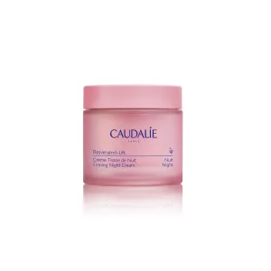 Caudalie Resveratrol Lift Retinol Alternative Firming Night Cream Moisturizer, Refillable 1.6 oz