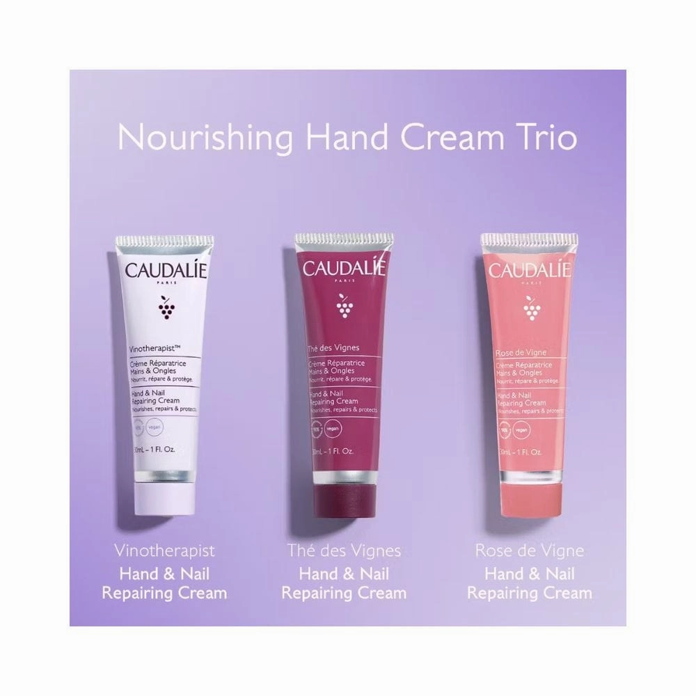 Caudalie Nourishing Hand Cream Trio