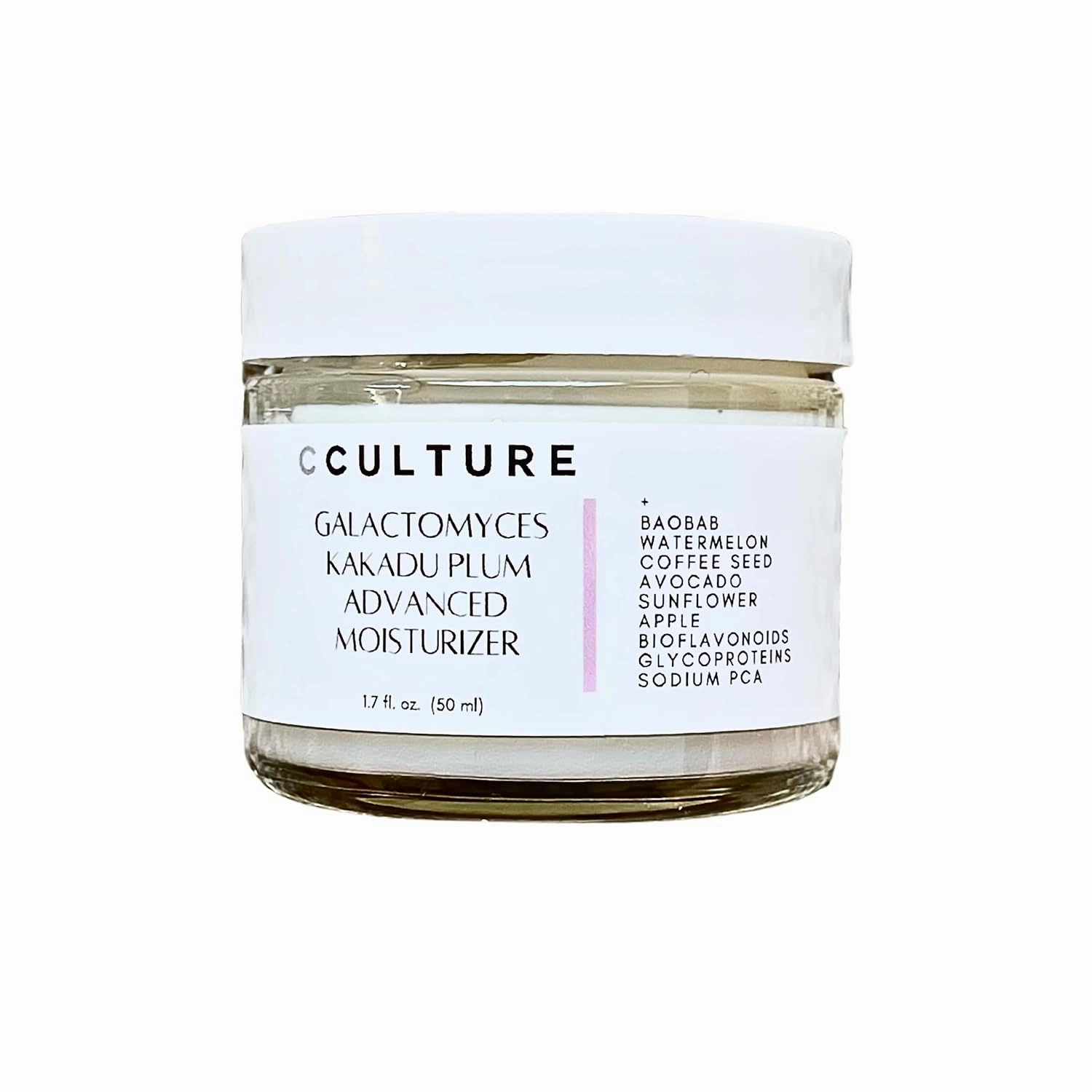CCULTURE Galactomyces Kakadu Plum Advanced Gel Cream Anti-Aging Moisturizer with Vitamin C & Baobab | Premium Natural Ingredients | 1.7 fl. oz. (50 ml)