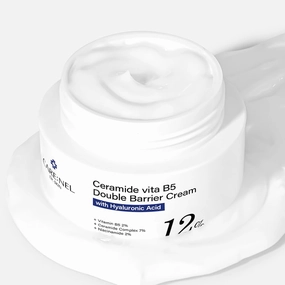 Ceramide Vita B5 Double Barrier Cream 1.7 fl.oz - Pantothenic Acid, Vitamin Intensive Moisturizing for Face, Facial Moisturizer