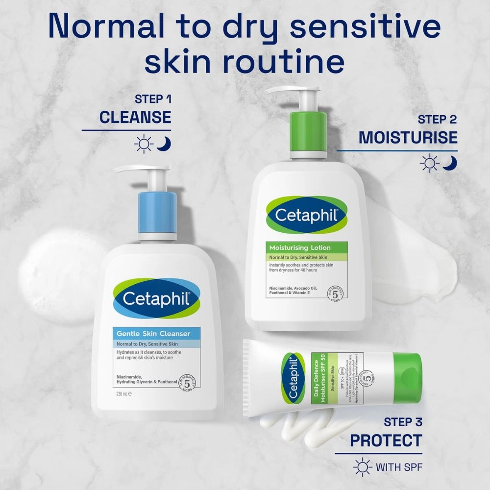 Cetaphil Gentle Clear Mattifying Blemish Face Cream with Salicylic Acid for Sensitive Skin 89ml