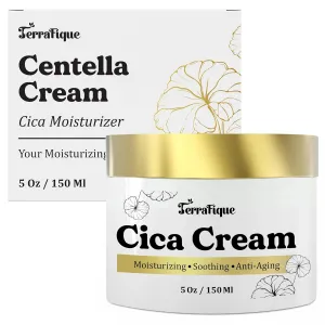 Cica Cream for Women - Centella Asiatica Moisturizer - Anti Wrinkle Face Cream - Anti Aging, Hydrating, Moisturizing - 5 Oz / 150 Ml (1 Pack)