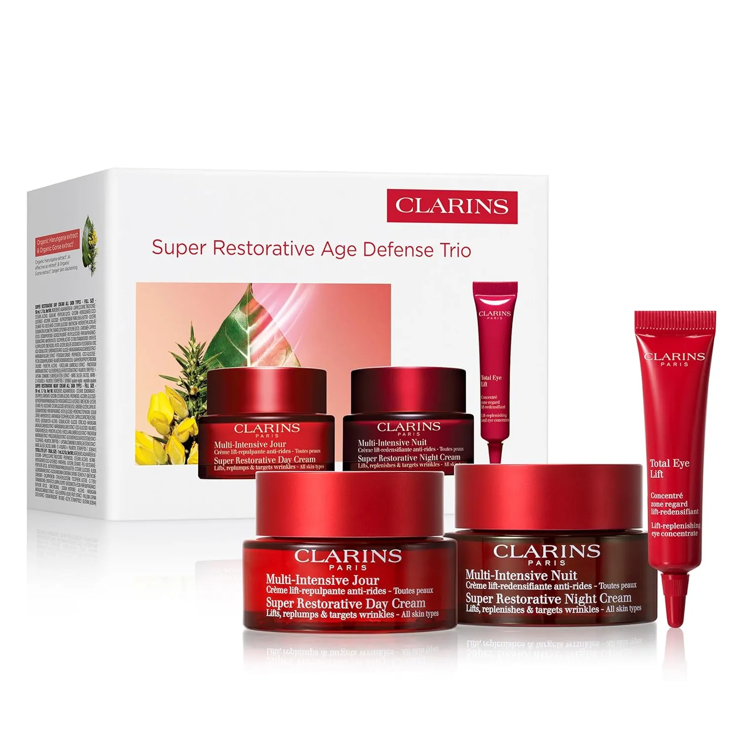 Clarins Super Restorative Day Cream | Anti-Aging Moisturizer For Mature Skin Weakened By Hormonal Changes | Replenishes, Illuminates & Densifies Skin | Lifts & Smoothes | Targets Age Spots & Wrinkles