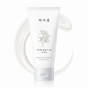 Classic Cream Origin - Deep Hydration Face Moisturizer with Propolis & Job’s Tears, Soothing Korean Skincare for Dry and Sensitive Skin, Herbal Cream for Radiant Look (2.71fl oz)
