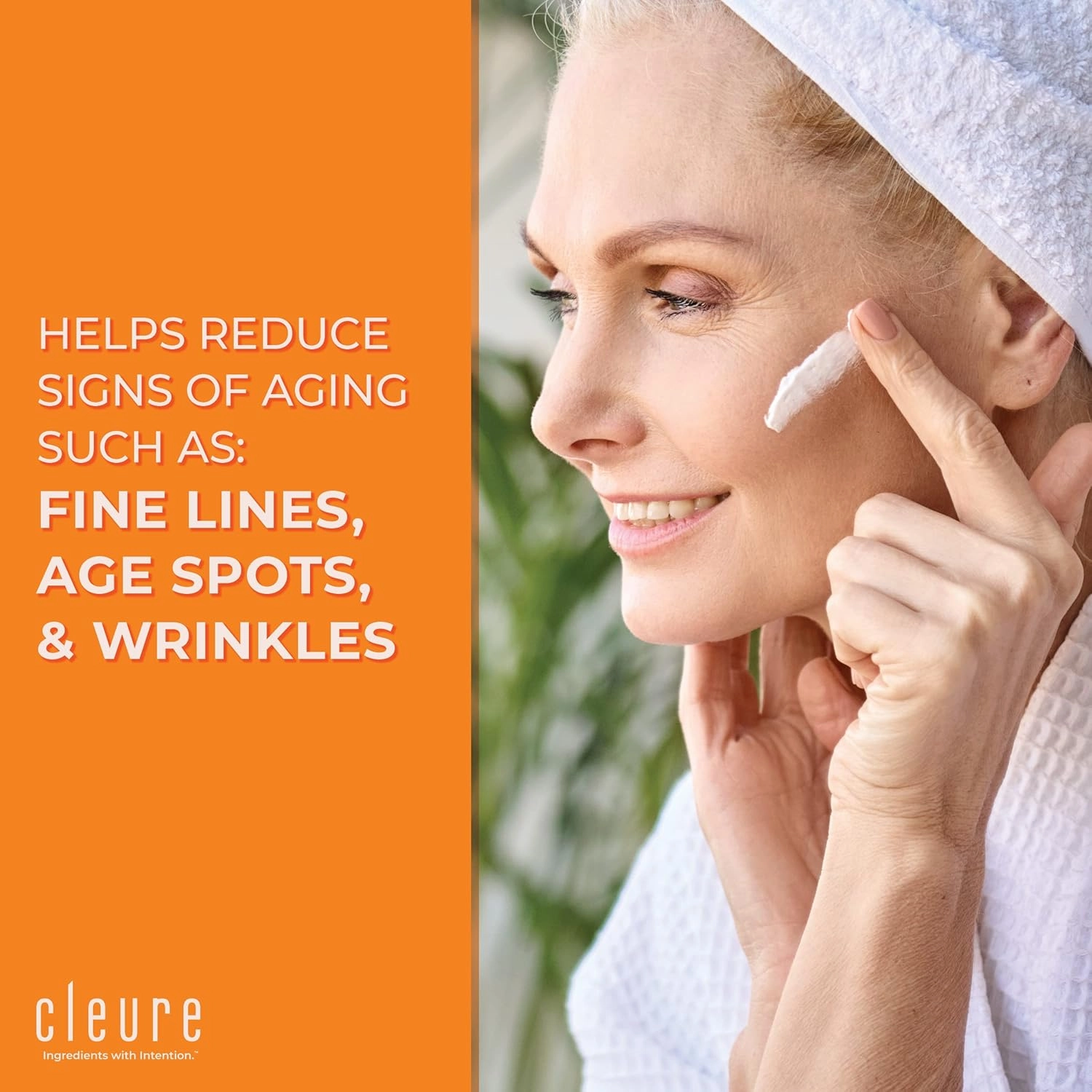 Cleure Hyaluronic Acid & Shea Butter Anti-Aging Night Cream/Day Cream Skincare Set for Sensitive Skin, Gluten, Salicylate, Paraben & Fragrance Free