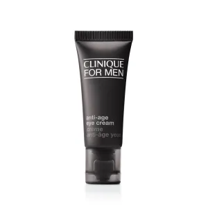 Clinique For Men Anti-Age Eye Cream Moisturizer | Hydrating   Brightening, Mini Travel Size, 0.5 Fl Oz