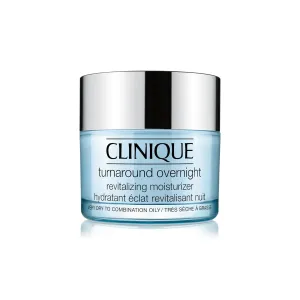 Clinique Turnaround Overnight Revitalizing Moisturizer Face Cream | Hydrating   Plumping, 1.7 Fl Oz