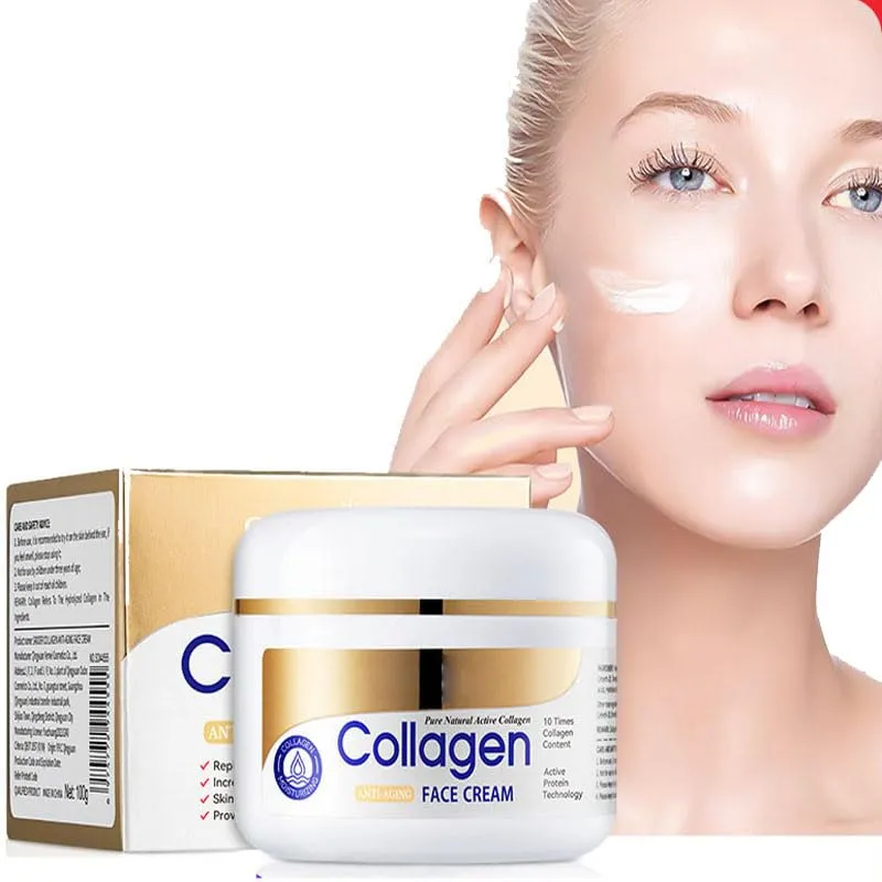 Collagen Anti-Wrinkle Night Cream for Face with Collagen and Sea Minerals-Anti Aging, Nourishing and Moisturizer Face Cream