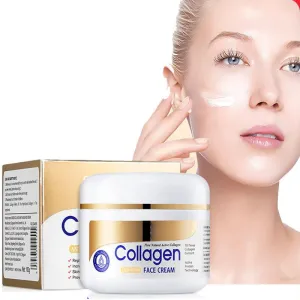 Collagen Anti-Wrinkle Night Cream for Face with Collagen and Sea Minerals-Anti Aging, Nourishing and Moisturizer Face Cream