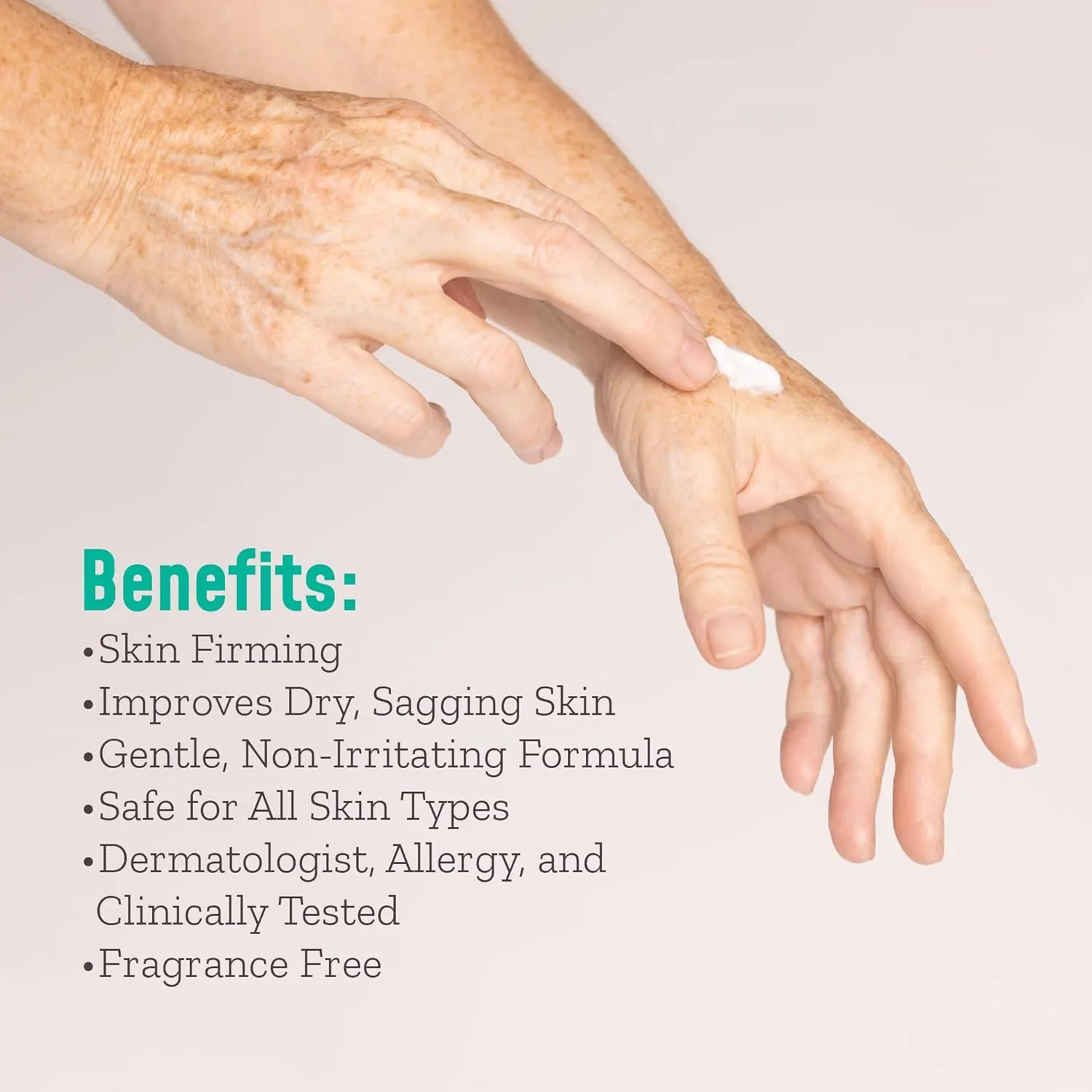 Collagen Firming Cream Moisturizer Lotion W/Aloe Vera & Green Tea. Skin Care Anti-Aging Collagen Face & Body Lotion For Wrinkle Repair, Sagging Skin, & Dry Skin, 15 Fl Oz (Pack of 2)