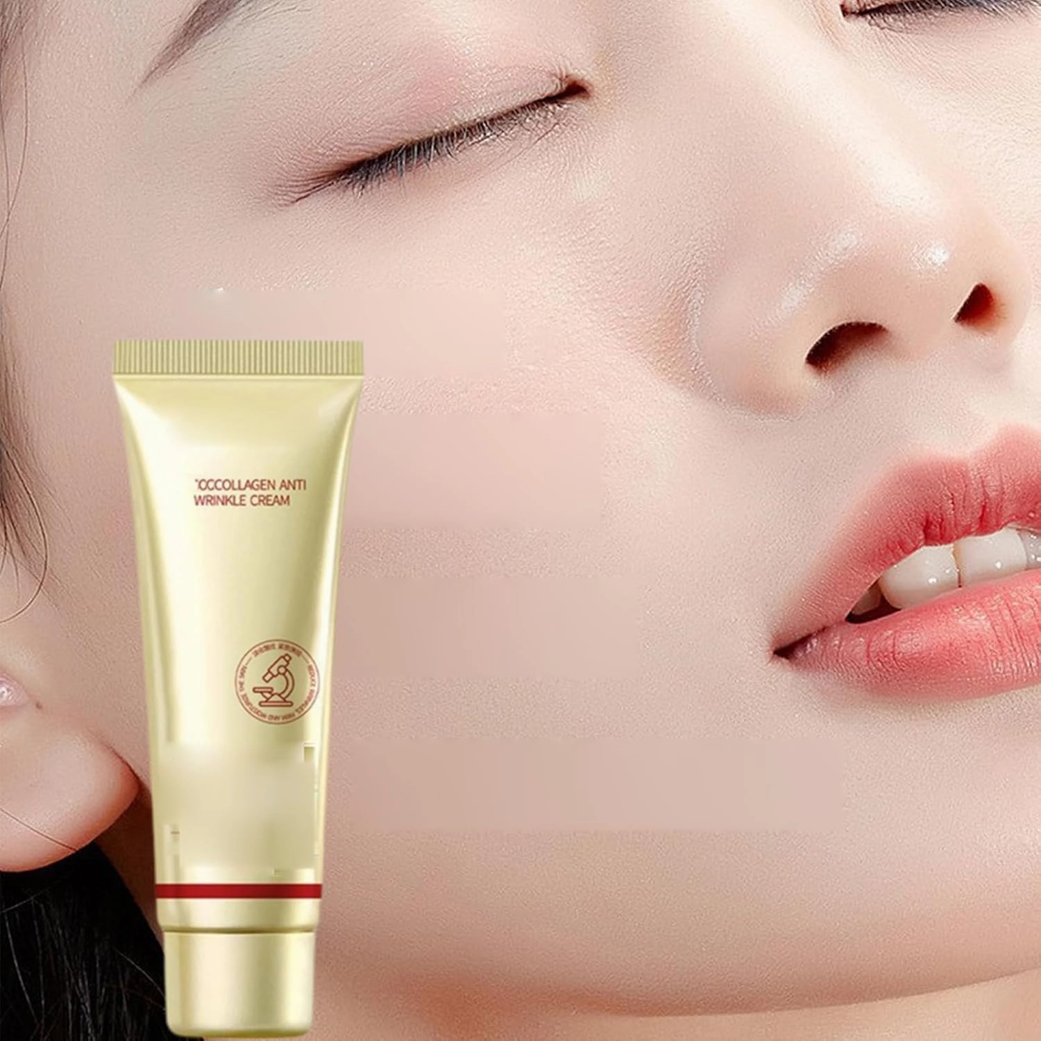 Collagen Anti-Wrinkle Cream,Gold Anti Aging Face Cream,Collagen Face Cream For Women Anti Aging,Collagen Daily Face Moisturizer,Collagen Firming Face Cream,Reduce Fine Lines (2PCS)