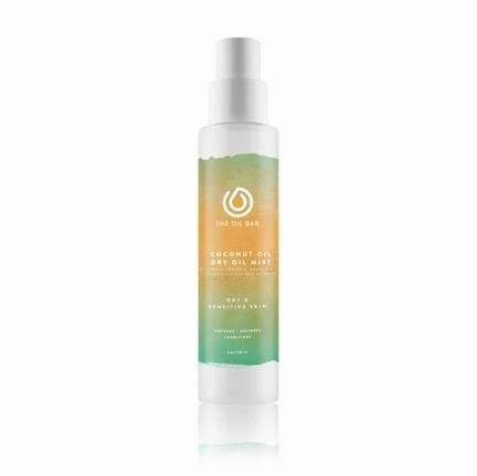 Cool Citrus Basil Scented Coconut Oil Dry Oil Mist 5 oz.