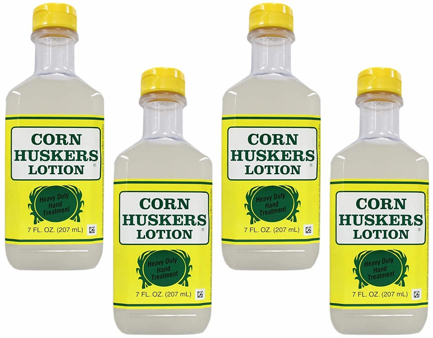 Corn Huskers Heavy Duty Oil-free Hand Treatment Lotion 7 Ounce (Pack of 4)