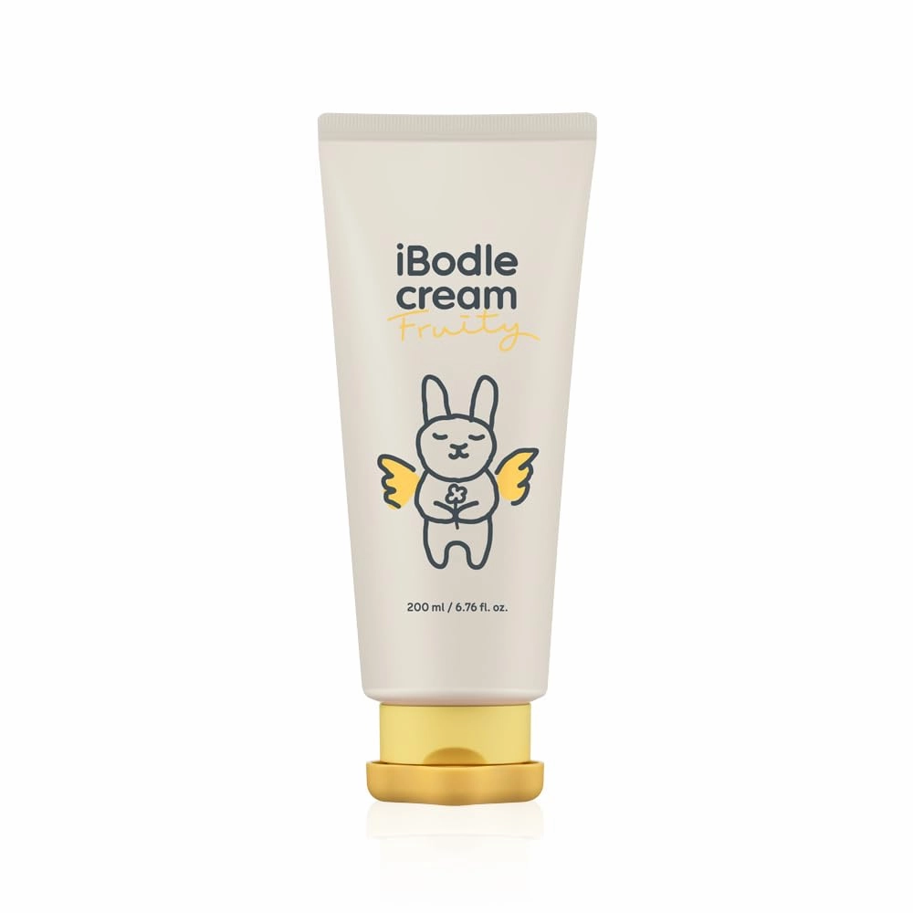 Cream Fruity, Korean Skin Care for Newborns&Sensitive Skin-Unacidic, Hypoallergenic Moisturizer with Centella Asiatica Extract-Gentle, Safe, and Soothing Hydration for All Ages 200ml/6.76 fl oz