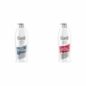 Curel Itch Defense Calming Body Lotion & Ultra Healing Lotion, Hand and Body Moisturizer for Extra Dry Skin, with Advanced Ceramide Complex and Hydrating Agents, for Tight Skin, 20 Ounces