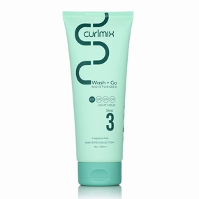 CurlMix Moisturizer for Curly Hair - Jojoba Oil Softens & Hydrates Hair - Light Hold - Fragrance Free