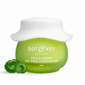 D.ot & Ke.y Niacinamide & Cica (Centella) Oil-Free Face Moisturizer for Calm, Acne Free Hydrated Skin | Fades Acne Scars | 60ml Jar