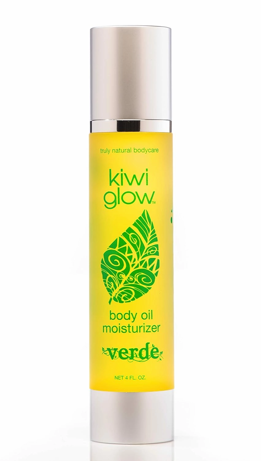 Daily Skin Oil Moisturizer - Organic and All Natural - Handmade Skin Care for Anti Aging - Cold Pressed Sesame Oil for Skin - Ayurvedic Skin Treatment (verde)