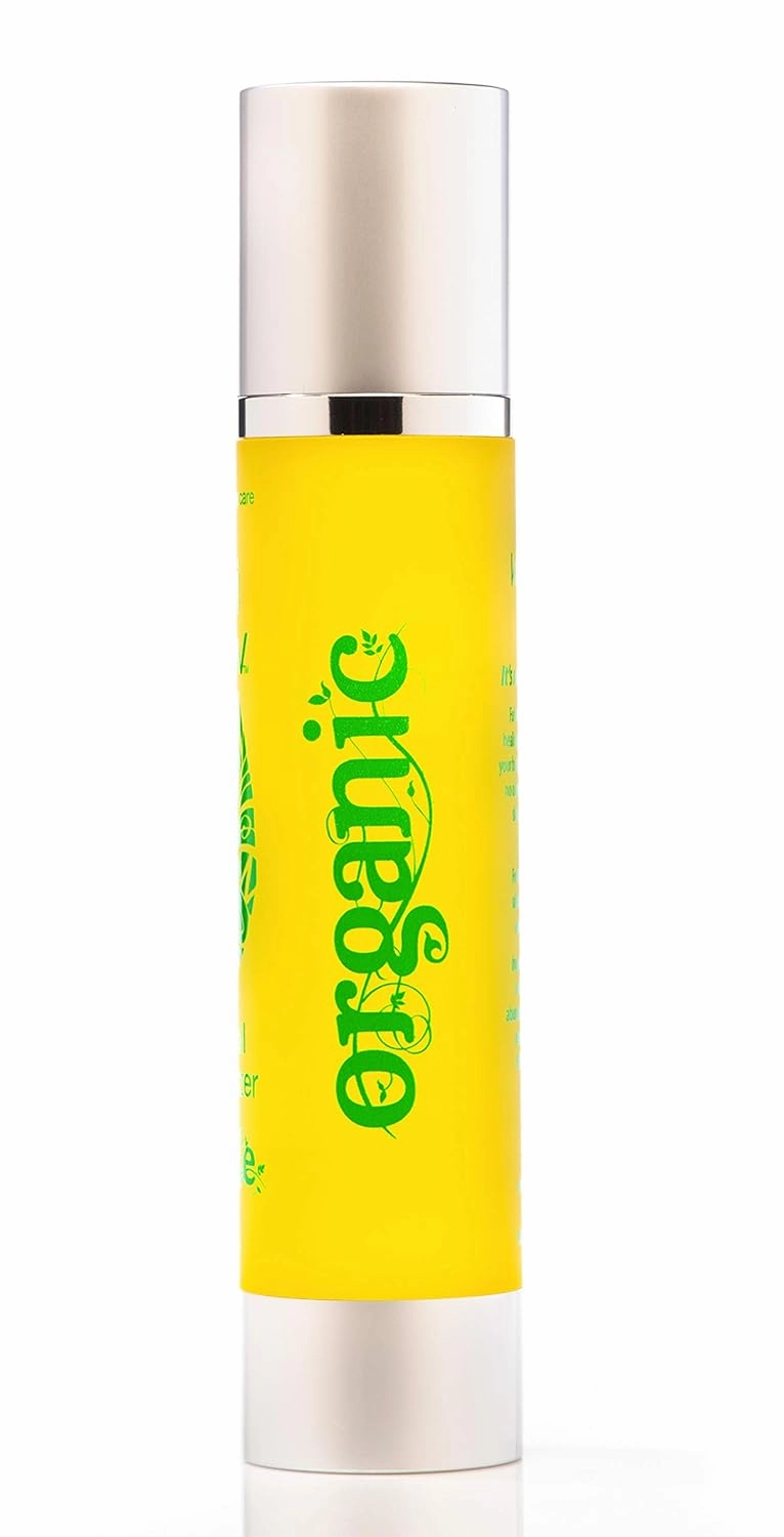 Daily Skin Oil Moisturizer - Organic and All Natural - Handmade Skin Care for Anti Aging - Cold Pressed Sesame Oil for Skin - Ayurvedic Skin Treatment (verde)