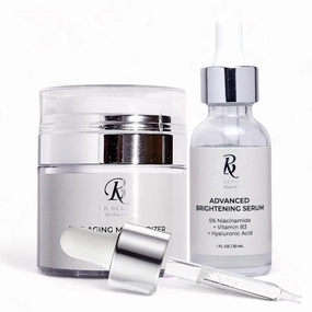 Day Combo - Advaned Brightening Serum   Anti-Aging Mosturizer. Niacinamide -Hyaluronic Acid   Hemp Seed Oil - White Willow Barck Extract