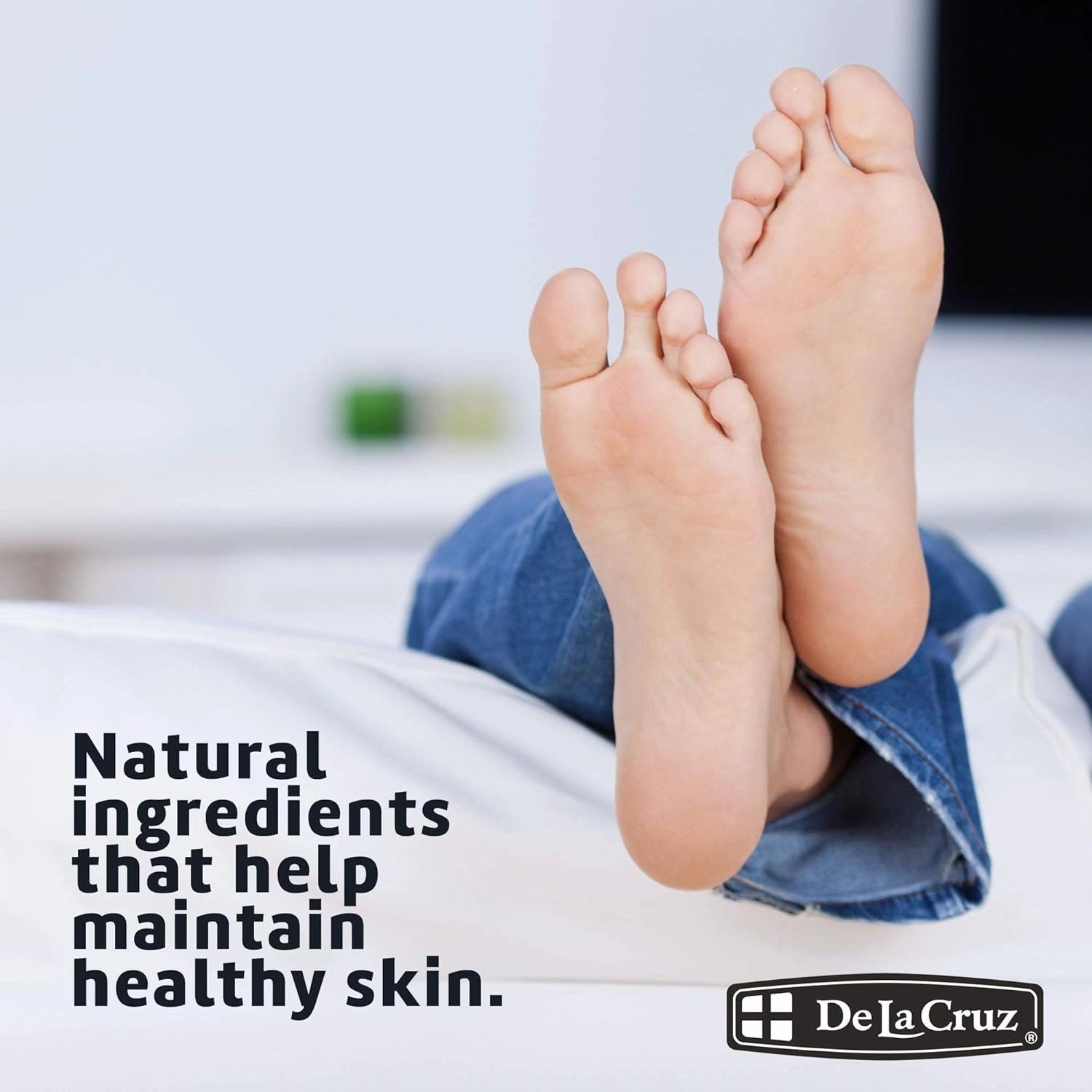 De La Cruz Arnica Salve - Foot Cream for Dry Cracked Heels and Feet - Moisturizing Hand Salve for Dried Hands - 24 Hour Moisture Foot Cream for Dry Cracked Feet and Rough Skin - 2 OZ (3 Jars)