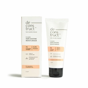 De Skin Soothe 1% Ceramides   0.2% Bisabolol Lightweight Cream Moisturizer for Dry to Combination Skin (50 gm)