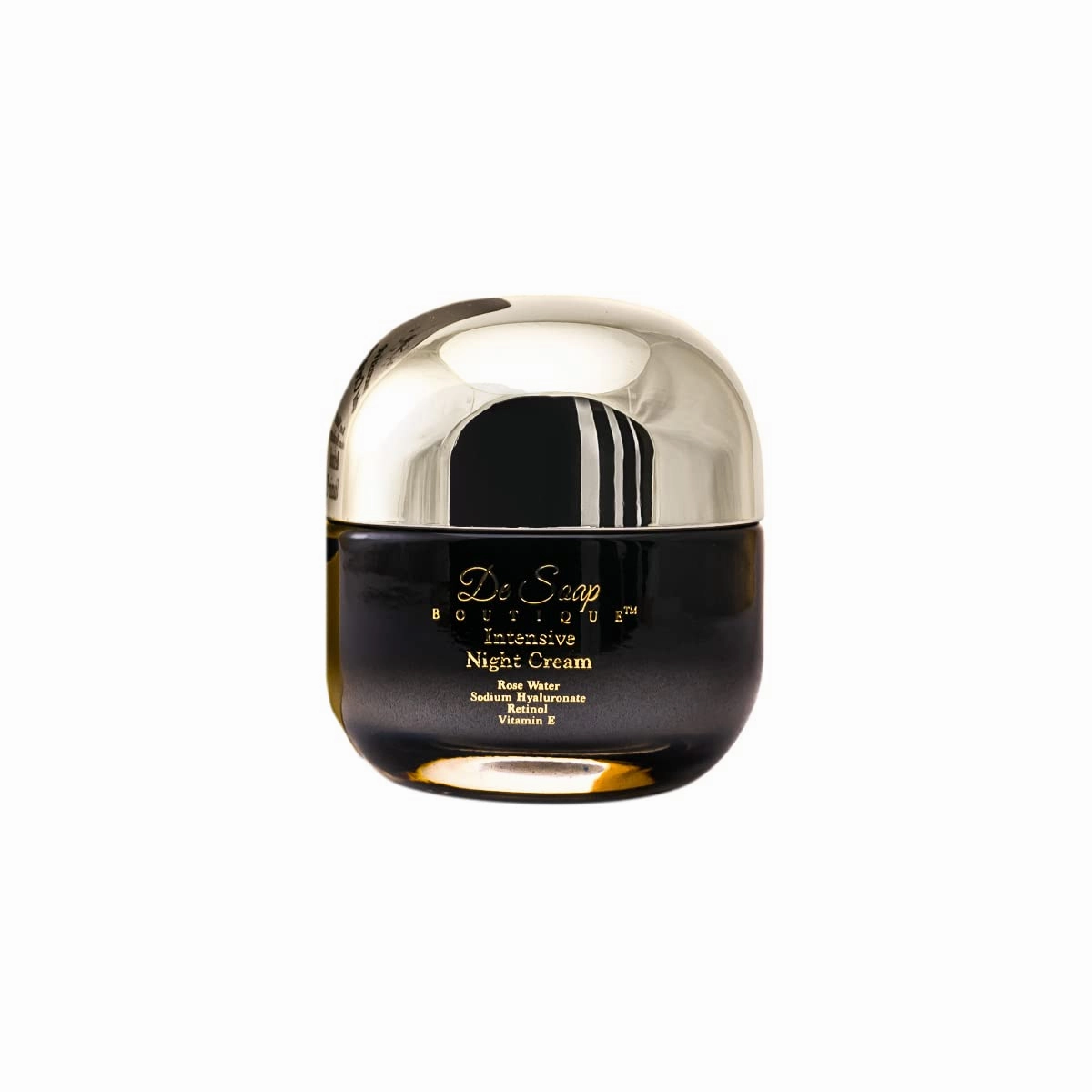 De Soap Boutique Night Cream for Face – Intensive Night Moisturizer for Face with Hyaluronic Acid, Retinol, Vitamin E – Anti-Aging Facial Moisturizer for Fine Lines and Wrinkles, Intense Hydration