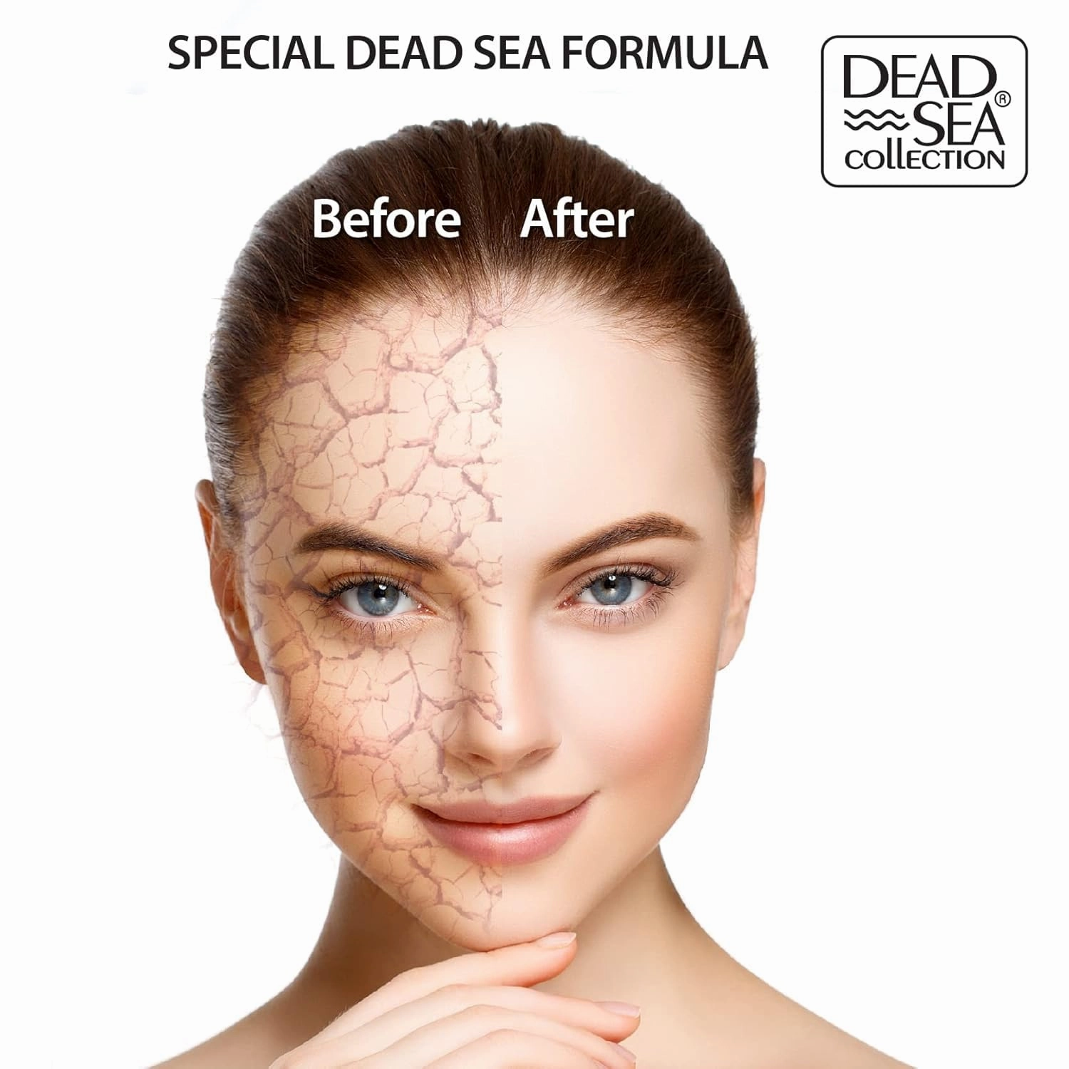Dead Sea Collection Day Cream for Face with 5% Hyaluronic Acid, Dead Sea Minerals, and Vitamin E – Anti Aging Nourishing Skin Care Moisturizer to Reduce Wrinkles (1.69 fl. oz)