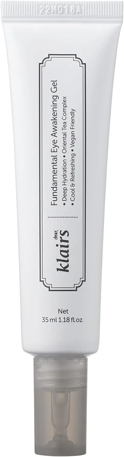 [DearKlairs] Fundamental Eye Awakening Gel 35ml | Vegan, Improves Dark Circles with de-Puffing and Anti-oxidizing for Bags, Puffy Under Eye Treatment for Women
