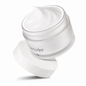 Decoder Firming Cream face Moisturizer - 9% Pro-Xylane, Collagen & Squalane Oil for Hydration, Centella & Niacinamide for Soothing, Vitamin E oil for Skin Repair - Ideal for Sensitive Skin, 1.59 Oz
