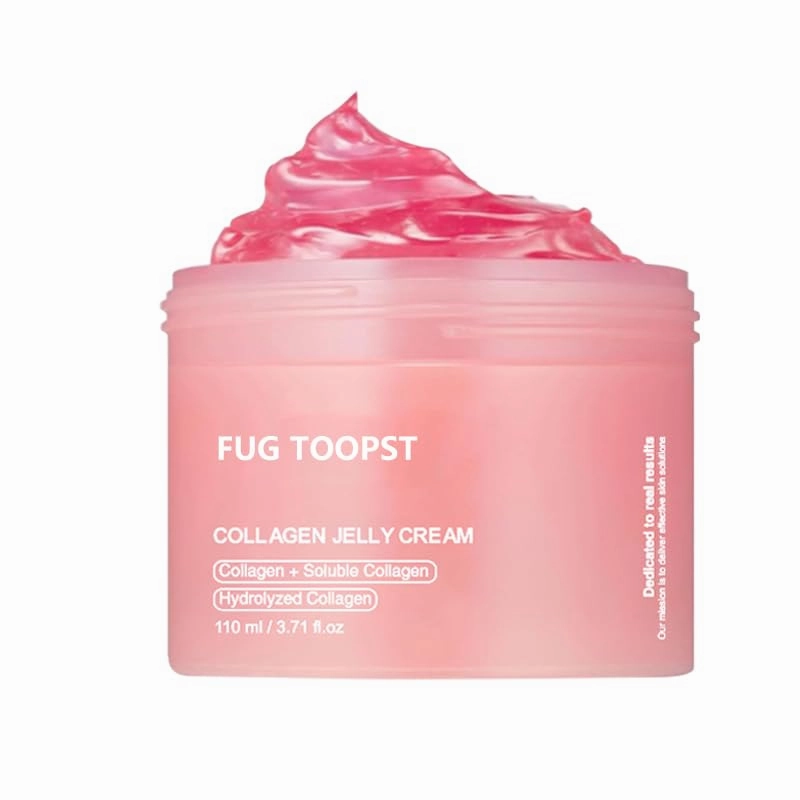 Deep Collagen Jelly Cream Night Cream for Face and Neck Face Moisturizer Preserves Elasticity Hydration Reduce Fine Lines Dullness for All Skin Types 3.71 fl.oz