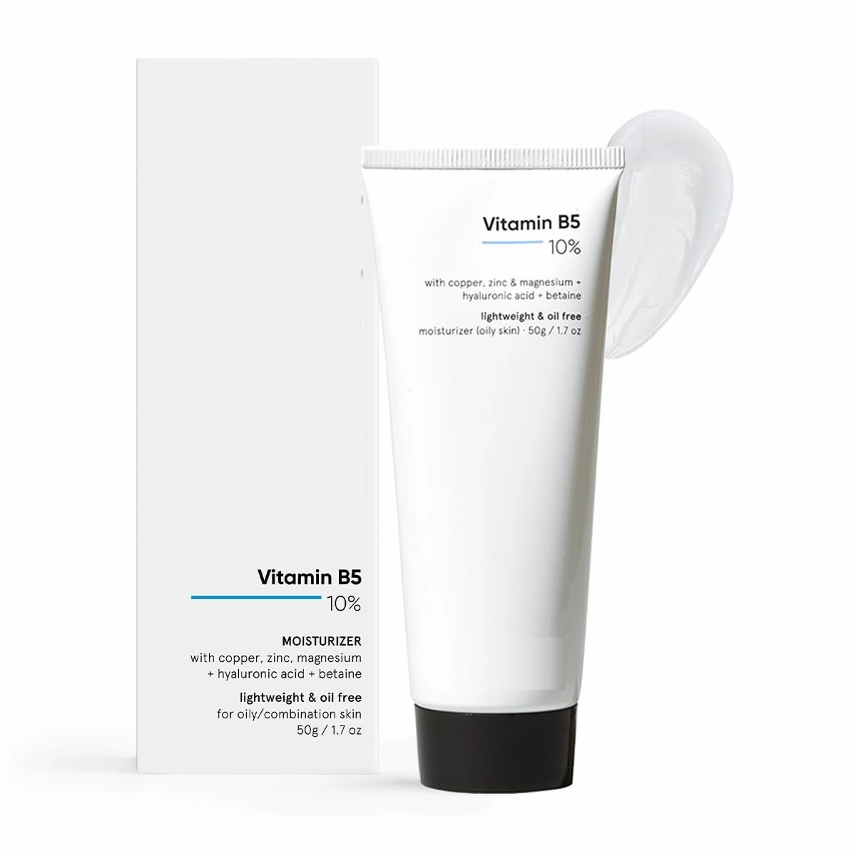 Dehydrated Skin & Damaged Barrier Repair Moisturizer with 10% Vitamin B5 | Oil-Free Hydration | Fast-Absorbing & Non-Sticky Winter Cream For Women & Men | Suitable for Oily, Acne-Prone Skin | 50 grams