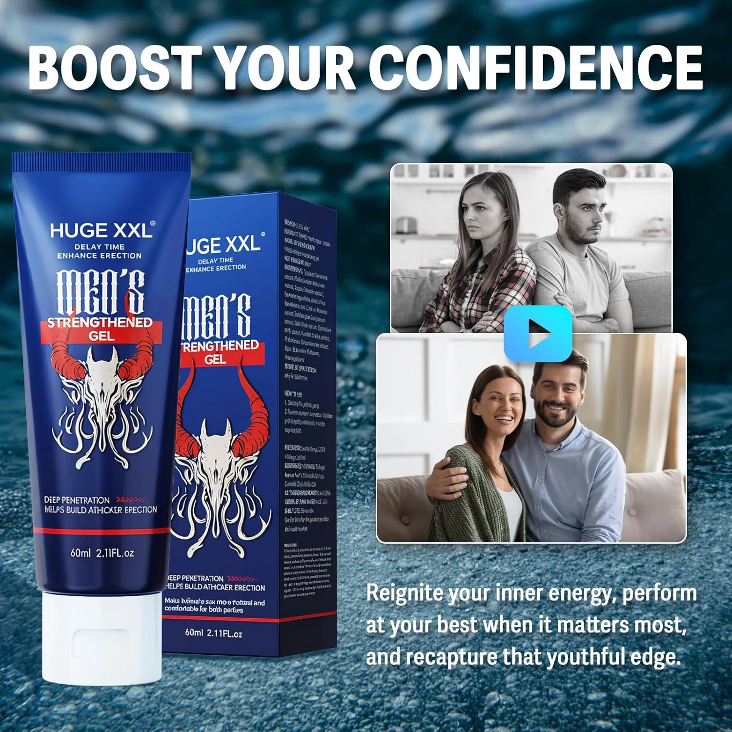 Delay Cream for Men，Men's Health Care Lotion Moisturizer for Increase Size, Thickness, Strength, and Performance to be Longer and Super Stronger