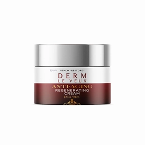 Derm Le Veux Moisturizing Cream - Derm LeVeux Advanced Facical Moisturizer - DermLe Veux Cream for Face and Neck with Premium Ingredients for all Skin Types with Shea Butter Hyaluronic Acid (2 oz)