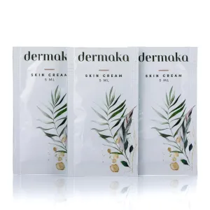 Dermaka 5ml 25 Packets Moisturizing Lotion Formulated by a surgeon to aide in Healing Skin - Hydrating, Fast-Absorbing & Non-Greasy Formula - With Vitamins A, E and Arnica