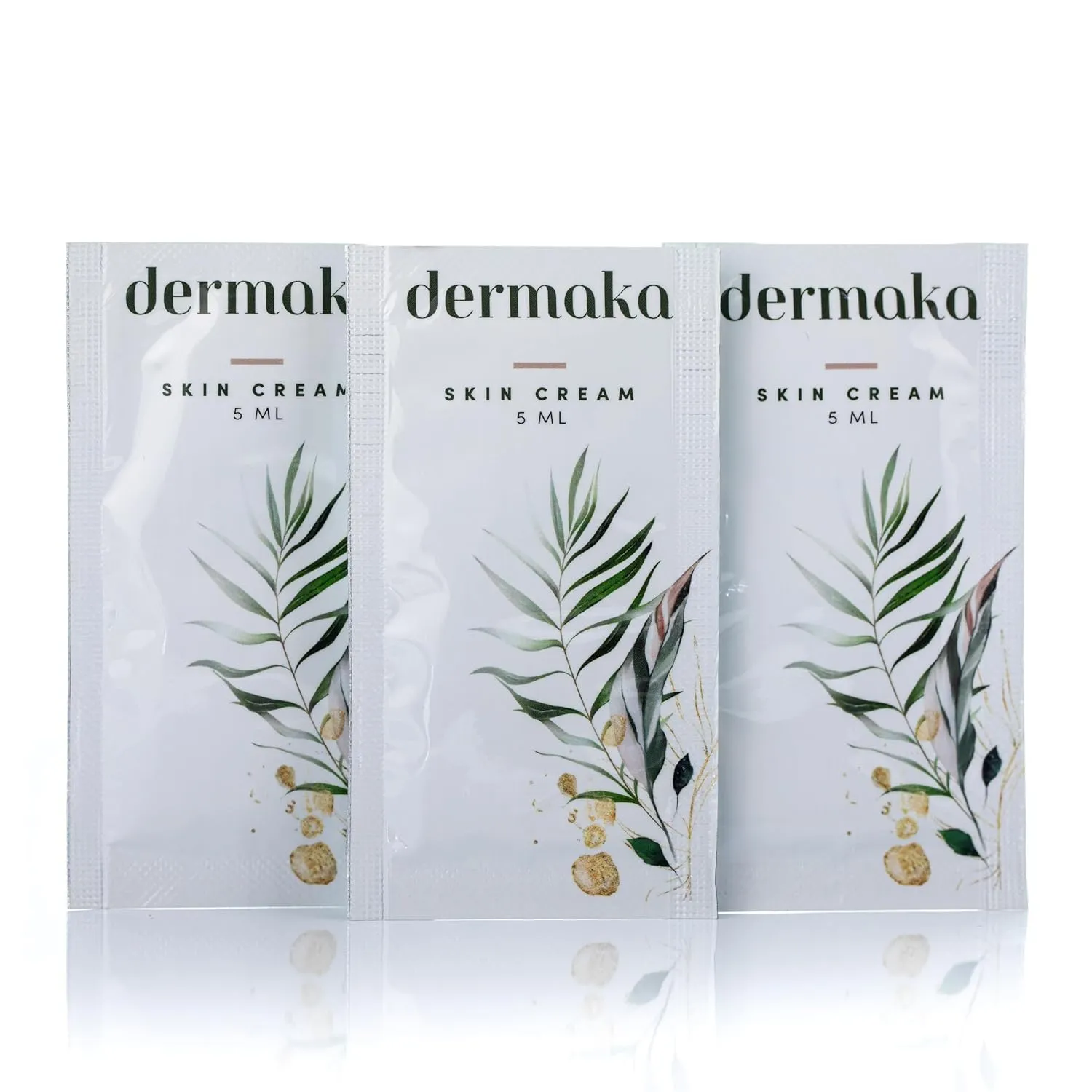 Dermaka 5ml 25 Packets Moisturizing Lotion Formulated by a surgeon to aide in Healing Skin - Hydrating, Fast-Absorbing & Non-Greasy Formula - With Vitamins A, E and Arnica