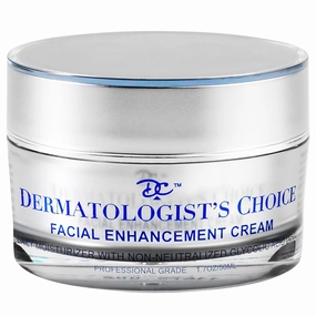 Dermatologist's Choice Daily Anti-Aging Facial Enhancement Cream With Non-Neutralized Glycolic Acid. Vitamin C, and Superoxide Dismutase