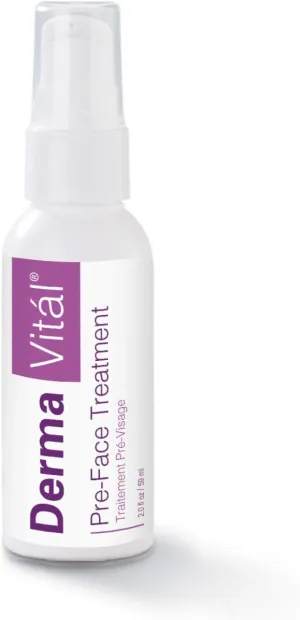 DermaVital Preface Treatment by DermaWand - Face Moisturizer Cream, Anti Aging Cream with Chamomile and Aloe, Reduce The Appearance of Wrinkles - 2 oz.