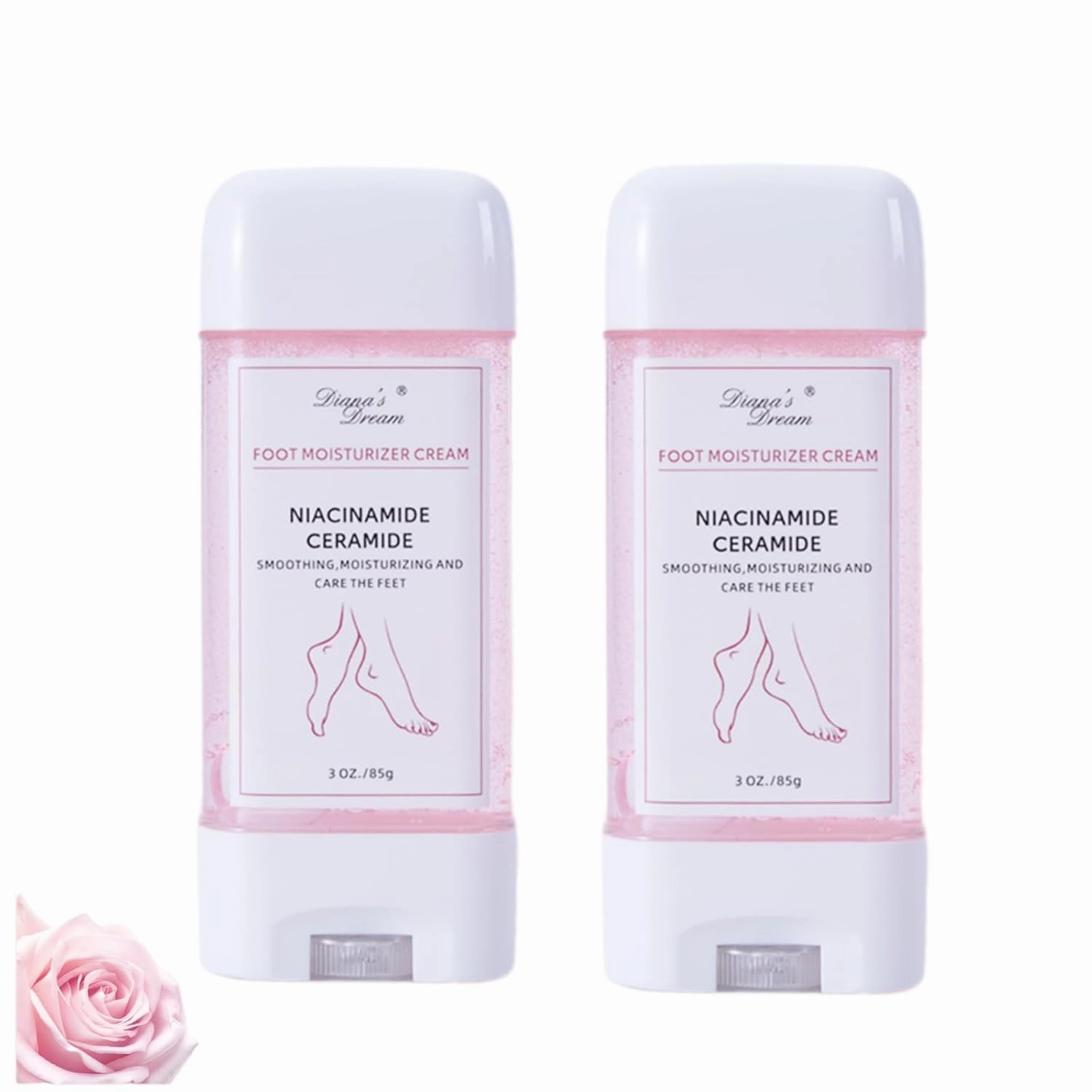 DIANA'S DREAM Foot Cream, 2pcs Foot Lotion Moisturizer Cream For Dry Feet, Intensive Hydration Foot Therapy Cream, Specialized Moisture for Dry Feet and Cracked Heels