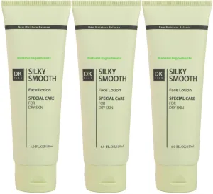 DK ELAN Silky Smooth Face Lotion (Pack of 3) – New Natural Moisturizer for dry, scaly, wrinkled skin